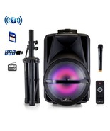 beFree Sound 12 Inch PA Bluetooth Rechargeable Portable Party Speaker wi... - $159.63 CAD