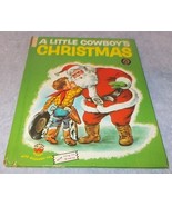 Vintage Wonder Book A Little Cowboy&#39;s Christmas No 570 1951 - $148.52 MXN