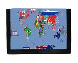 World Flag Map Wallet - $19.90