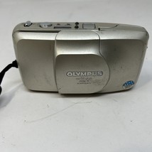 Olympus Infinity Stylus Zoom 70 AF Silver 35mm Point & Shoot Film Camera *PARTS* - $19.70