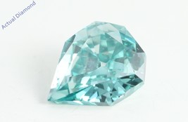 Pear Empress Loose Diamond (0.61 Ct,Light Blue(Irradiated) Color,VS2 Clarity) - £591.87 GBP