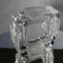 Lalique Ashtray Candy Dish Art Deco Corfou Pattern Crystal Vintage Rene Lalique image 6