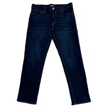 EXPRESS MEN Classic Straight 4-Way Stretch Dark Wash Denim Jeans - 34 x 32 NWOT - £38.83 GBP