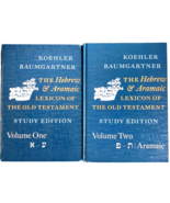 The Hebrew and Aramaic Lexicon of the Old Testament Volumes 1 &amp; 2 ISBN90... - £477.63 GBP