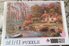 Mini Puzzle 1000 Pieces Puzzle Cottage - $7.92