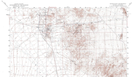 Searchlight Quadrangle, Nevada-California 1959 Map USGS 15 Minute Topogr... - £17.23 GBP