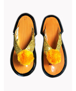 Women&#39;s Traditional Slippers Ghanaian Handmade Leather Sandals Women&#39;s Shoe - $1,559.68 MXN+