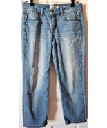 Sonoma Womens Capri Jeans Size 6 Cotton Polyester Spandex Distressed So ... - £7.93 GBP