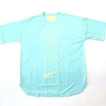 Nike Big Girls Short Sleeve Training Top - DA0903 - Torquoise 307 - Size... - £15.73 GBP