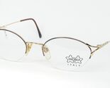 LUXOTTICA LU 2220 G728 GOLD /LILAC /VIOLET EYEGLASSES GLASSES 52-20-135m... - $54.43