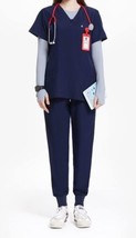 Uniforms World Valiant 309 TS Women’s Size XS Scrub Set Medical Jogger N... - £19.37 GBP