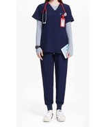 Uniforms World Valiant 309 TS Women’s Size XS Scrub Set Medical Jogger N... - £19.06 GBP