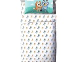 Bluey &amp; Bingo Toddler Size Sheet Set - 3 Piece Set Super Soft And Cozy K... - £36.88 GBP
