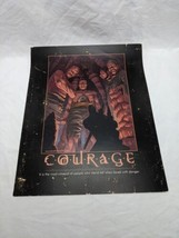 Steve Thomas Courage Fantasy Art Print 11&quot; X 13 3/4&quot; - £39.56 GBP