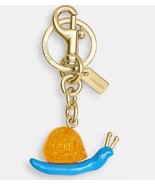 COACH X OBSERVED BY US SNAIL KEY RING/BAG CHARM CHAIN CU307 NWT NEW! Blue - $936.96 MXN