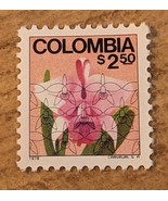 Stamp-COLOMBIA #862 -Orchids &quot;Cattleya trianae&quot; MNH 1978 2.50  FLORAL - €2,35 EUR