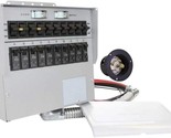 30-Amp 10-Circuit 2 Manual Transfer Switch, 310A Pro/Tran2, With Optiona... - $582.92