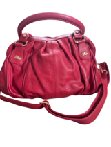 Jenrigo leather red handbag - £35.97 GBP