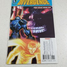 DIVERGENCE #1 2015 DC FCBD 1ST GRAIL, NO STORE STAMP, BATMAN DARKSEID - $186.54 MXN