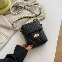  Chain Design PU Leather Mini Crossbody Bags For Women 2022 Summer Shoulder Hand - £37.92 GBP