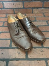 Cole Haan Giraldo Cap Toe Oxford II Chestnut Brown Leather Size 9.5 - £38.43 GBP