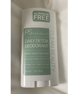 PS Clean Beauty Daily Detox Deodorant 1.7 oz. Green Tea &amp; Cucumber. New. - $129.72 MXN