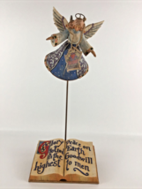 Jim Shore ‘Peace On Earth’ Angel for Nativity #118943 2004 Figure Figurine #2 - £146.02 GBP
