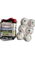 6 Soft Strike Teeballs Baseballs NEW Franklin Safety with Bag FREE SHIPPING - $351.69 MXN