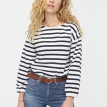 J Crew Mariner Cloth Puff Sleeve Striped Top XS - $20.00
