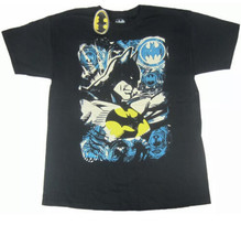 Mens DC Comics Super Hero Batman Logo Short Sleeve T Shirt Size L Large - £13.76 GBP