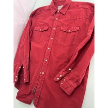 Vintage The Territory Ahead Men Western Flannel Shirt Chamois Pearl Snap XXL 2XL - £39.54 GBP