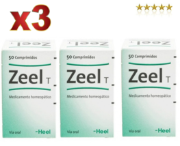 3 PACK Heel Zeel T Homeopathic Joint Arthrosis Periarthritis Pain Reliev... - £29.09 GBP