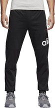adidas Essentials Performance Logo Pants Mens 4XL Black Jogger NEW - £27.14 GBP