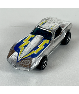 Hot Wheels 1975 Corvette Stingray 1:64 Vintage Super Chrome Lightning Bolt - $19.94