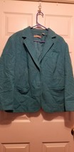 Womens 1x liz claiborne wool blazer - $30.00