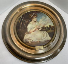 Wall Plate Brass Trafford Plaques Series No1 Old Master Age Of England Vintage - £24.72 GBP