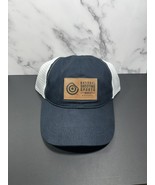 National Shooting Sports Month Hat August Black Front White Mesh Snapbac... - $102.42 MXN