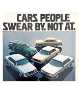 Volvo Cars People Swear By 1980 Advertisement Vintage Automobilia DWEE24 - $41.01 CAD