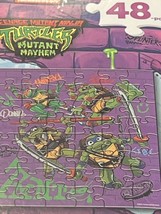 Jigsaw Puzzle 48 Piece Teenage Mutant Ninja Turtles  10 X 9 - $6.98
