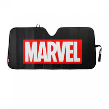 Marvel Brand Text Accordion Car Sunshade Multi-Color - $29.99