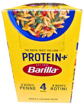 Barilla Protein+ Penne &amp; Rotini 4 Packs x 14.5 Oz EXP 07/2027 - $21.88