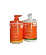 Cantu Shea Butter Sulfate-Free Cleansing Cream Shampoo &amp; Conditioner Pac... - $40.22 CAD