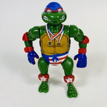 1992 Playmates TMNT Teenage Mutant Ninja Turtles Olympic Swimmer Raphael Vintage - £7.50 GBP