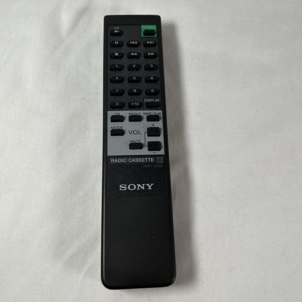 OEM Sony Remote Control RMT-C560, CFD560 **TESTED**  			