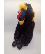 Vtg 90s Liberty Toy Baboon Mandrill Stuffed Animal Plush 12.5in Leather ... - £13.93 GBP