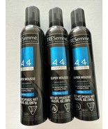 3 Tresemme 4+4 Super Mousse Alcohol-Free Extra Hold 10.5 fl oz each - $99.00