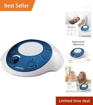 Lightweight Blue Sound Machine with Nature Sounds &amp; Volume Control for T... - $56.38