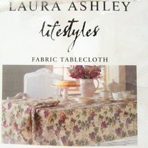 Laura Ashley Grape Fields 52 x 70 Oblong Tablecloth - $48.00
