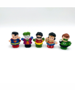 Fisher Price Little People Superhero Villian Lot of 5 Superman Joker Robin WW - $9.99