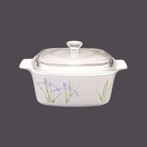 Corning Shadow Iris covered casserole. Original Pyrex lid. A-1.5B23. 1.5L. - £102.62 GBP